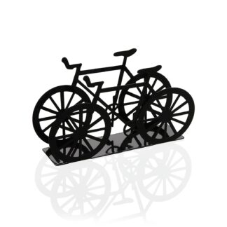 SERVILLETERO BICI METALICA NEGRA