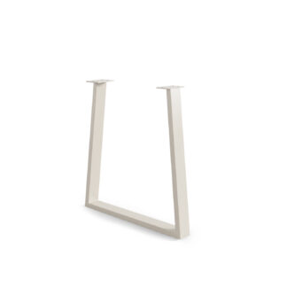 Set 2 PATAS U beige (mesa rectangular/redonda de madera)