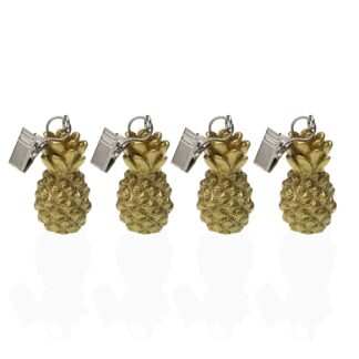 SET 4 PESOS MANTEL PIÑAS