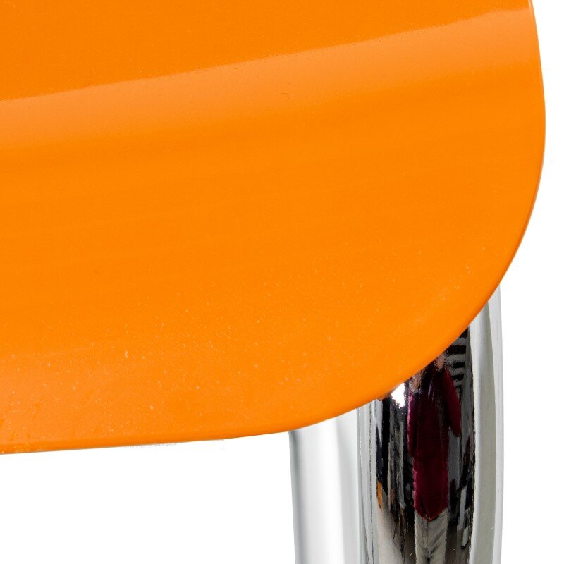 Silla Abs Amarillo Patas Metal Cromado 43x57x81cm Alt. Asiento:47cm - Image 8