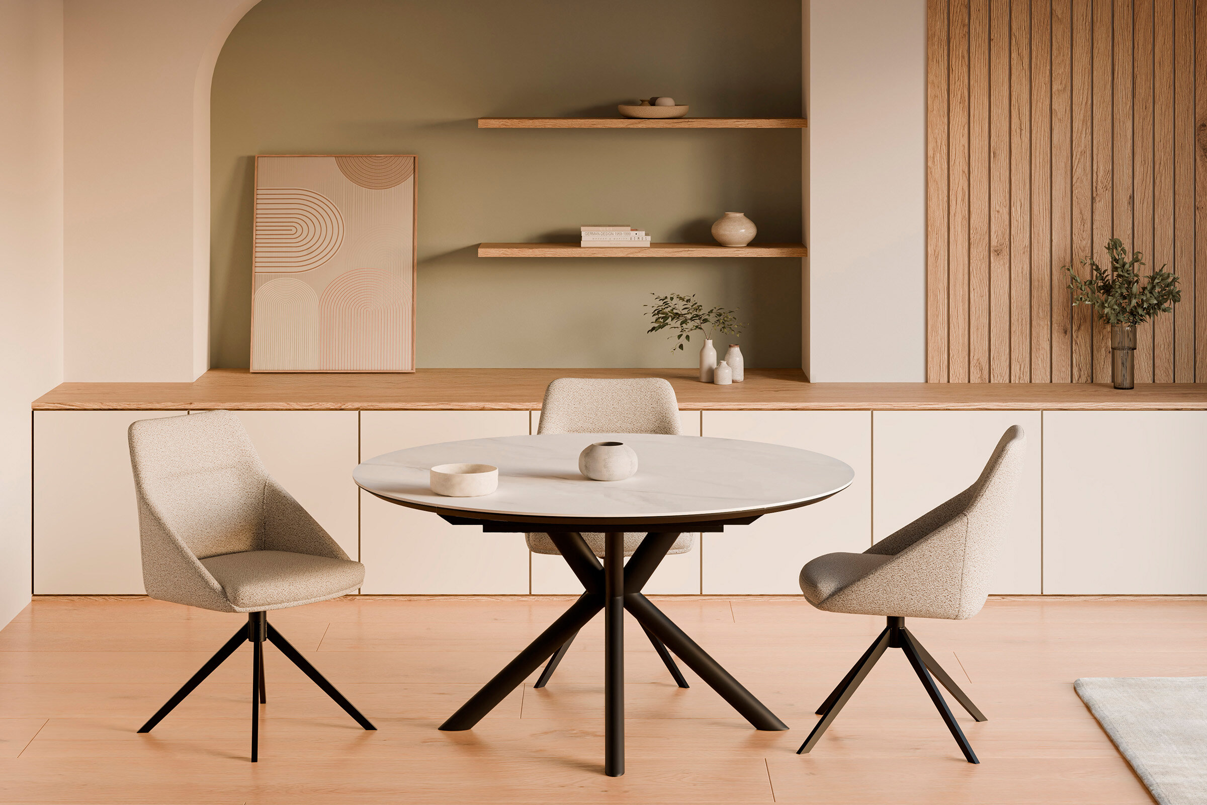 Silla AKIRA beige