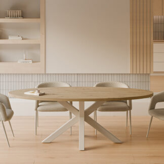 Silla ANNELI beige (pata beige)