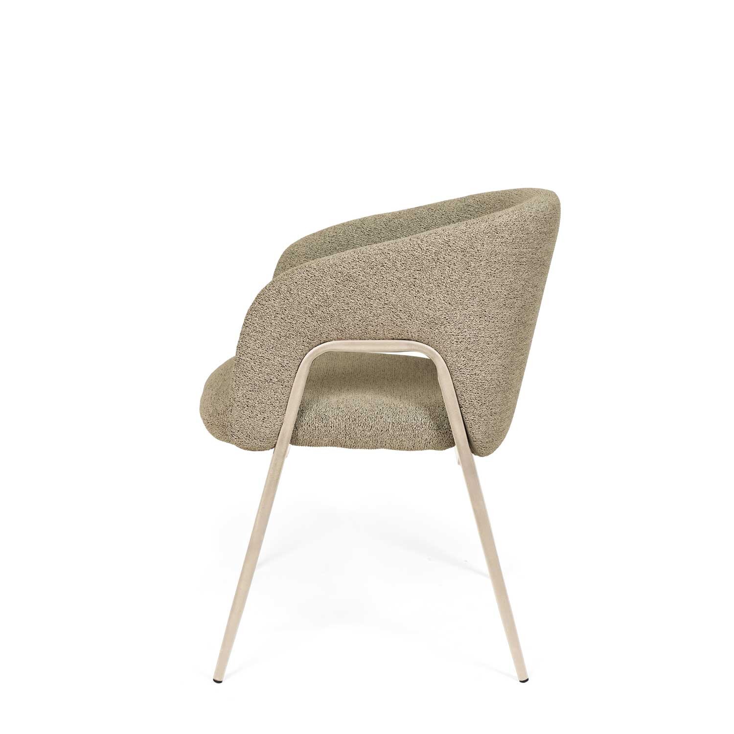 Silla ANNELI taupe (pata beige) - Image 3