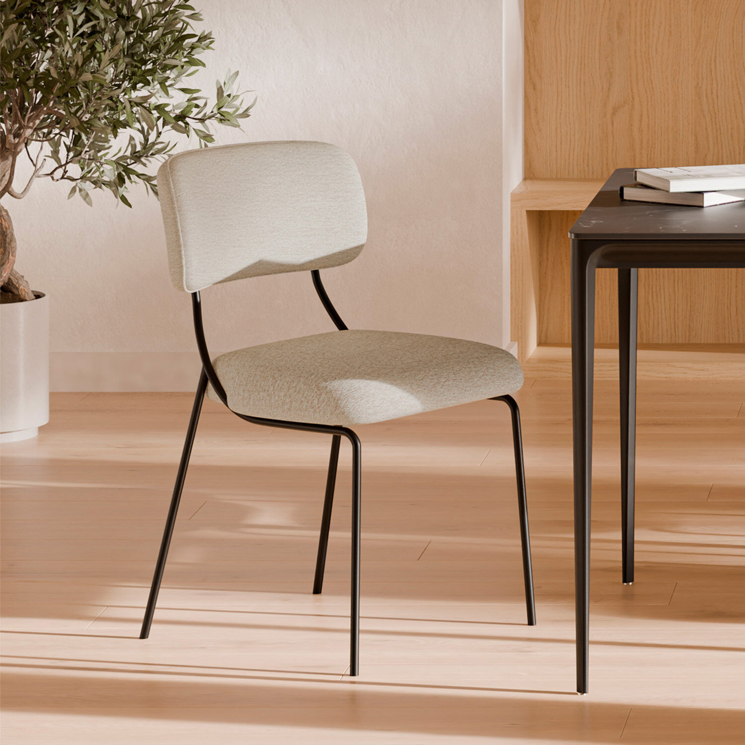 Silla NILSA beige - Image 2