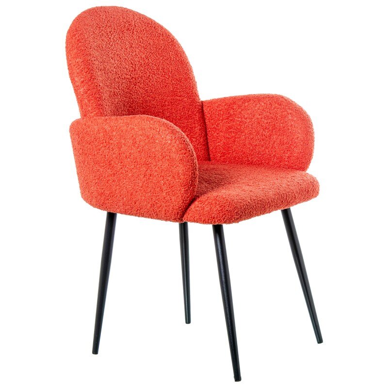 Silla Poliéster Caldera C/patas Metal Negro 66x64x89cm Alt. Asiento:48cm