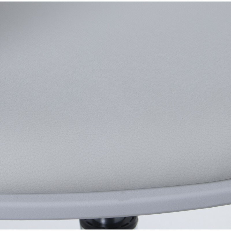 Silla Pp Blanco C/ruedas, Giratoria, Altura Ajustable 62x62x77/87cm,alt.asnto:40/50 - Image 5