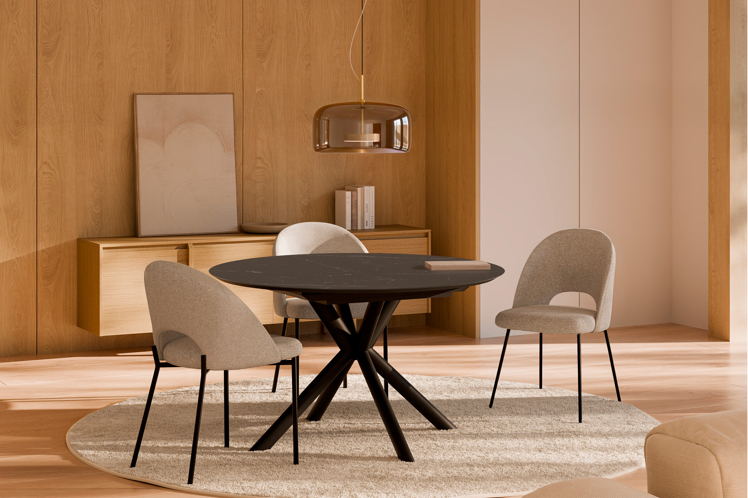 Silla RIKA beige
