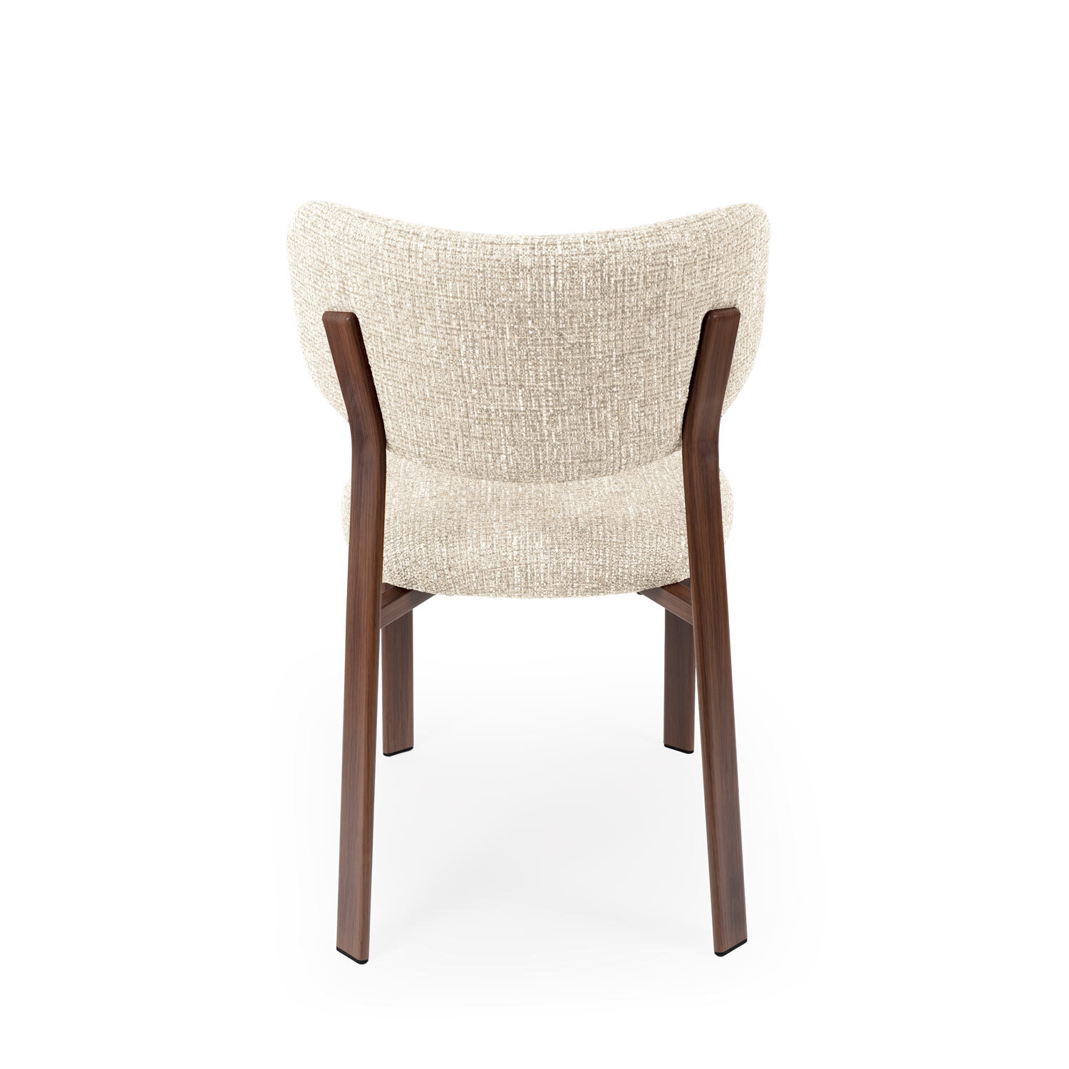 Silla RUMI beige (pata símil nogal) - Image 6