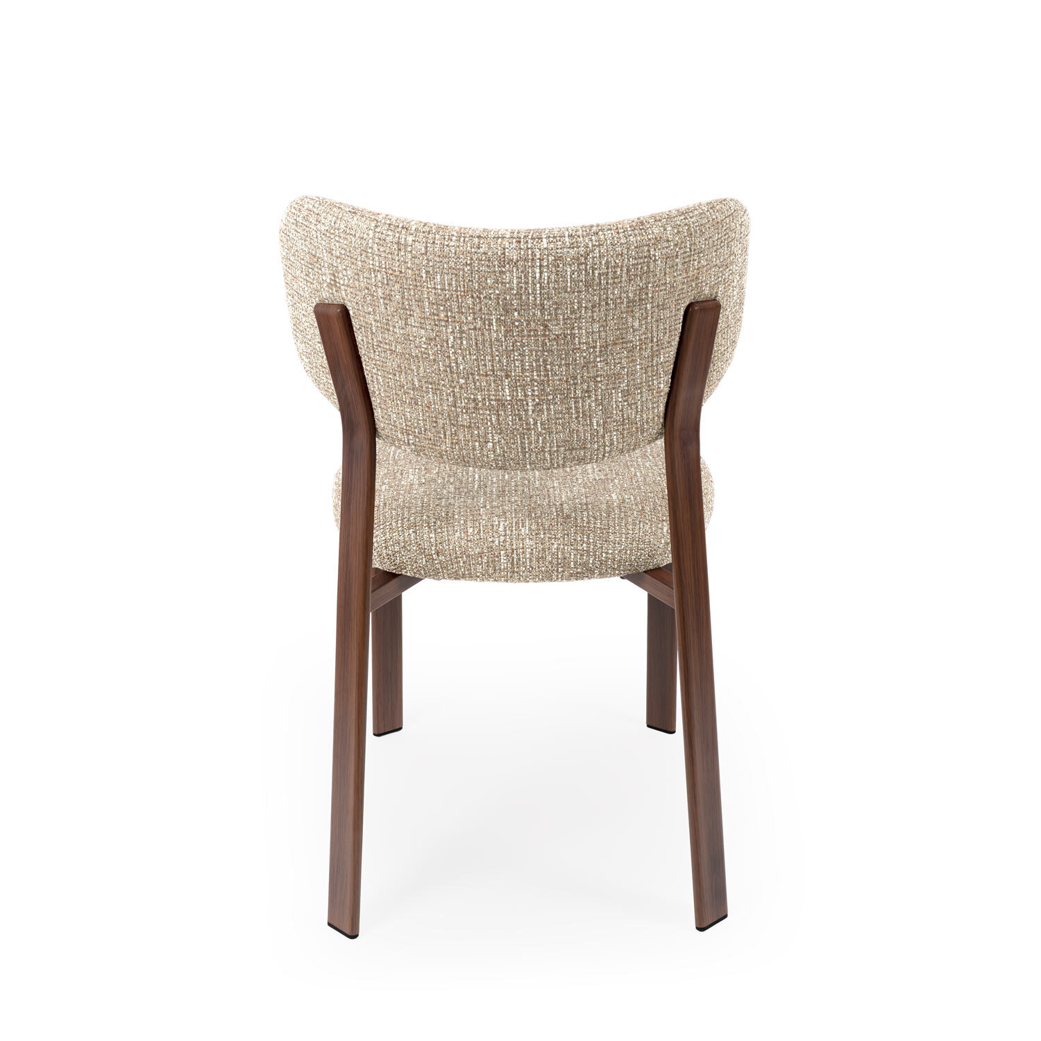 Silla RUMI taupe (pata símil nogal) - Image 5