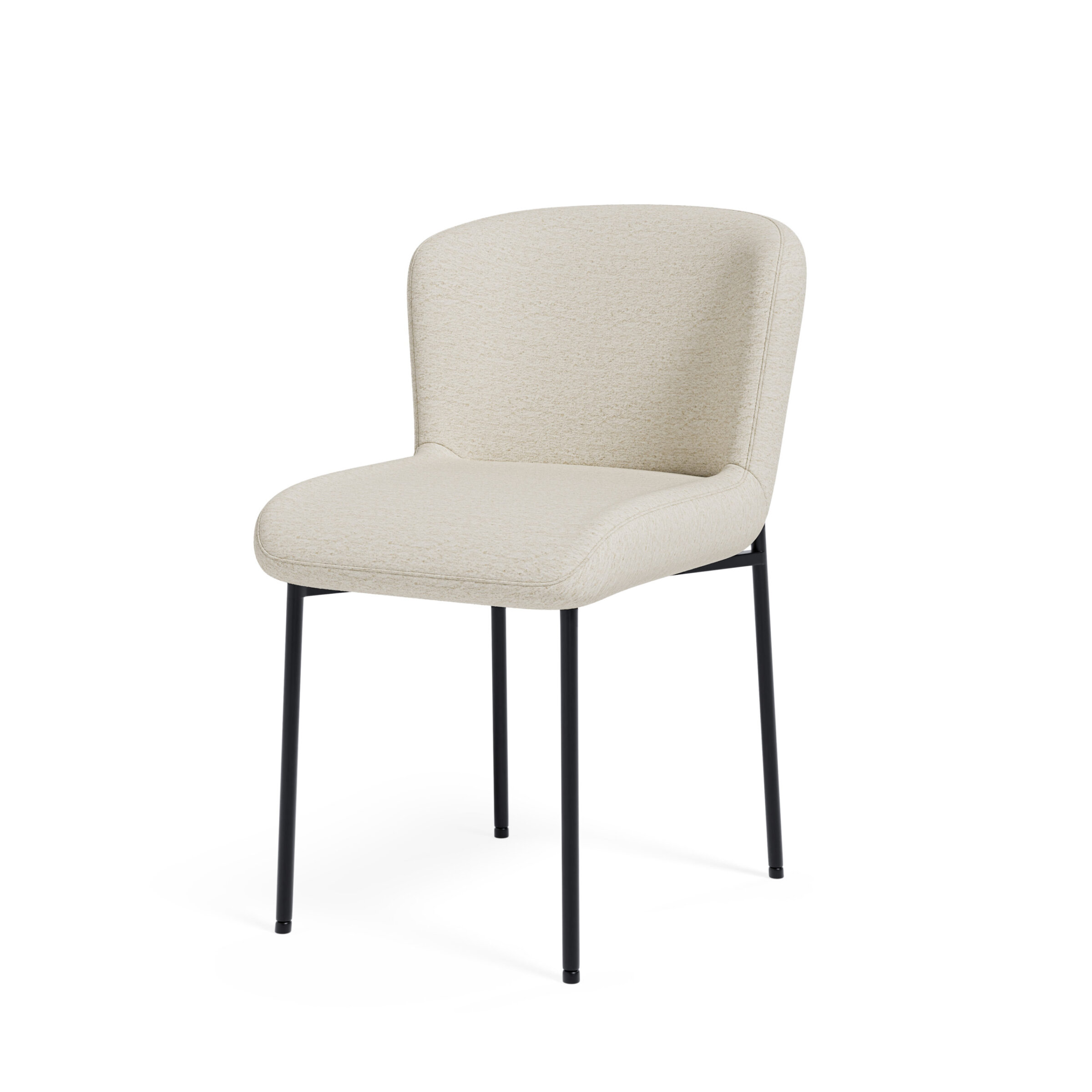 Silla ZOEY beige (pata negra) - Image 3
