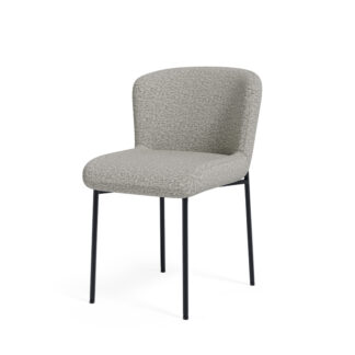 Silla ZOEY gris (pata negra)