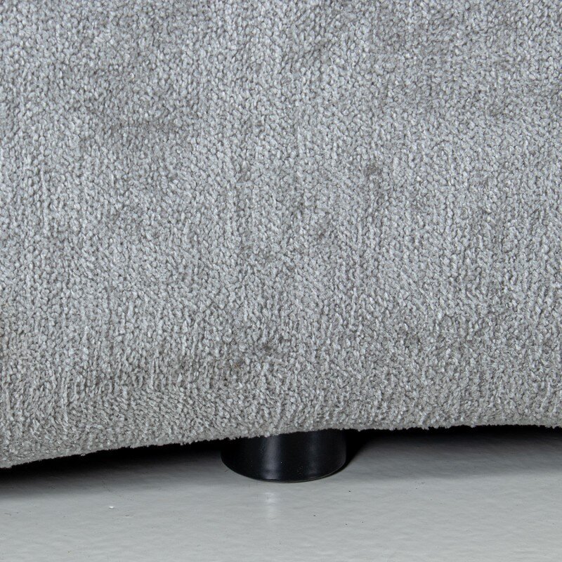 Sofá 3 Plazas Tela Gris 231x91x78cm Alt. Asiento:46cm - Image 3