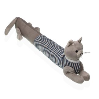 SUJETA PUERTAS GATO CON CAMISA A RALLAS