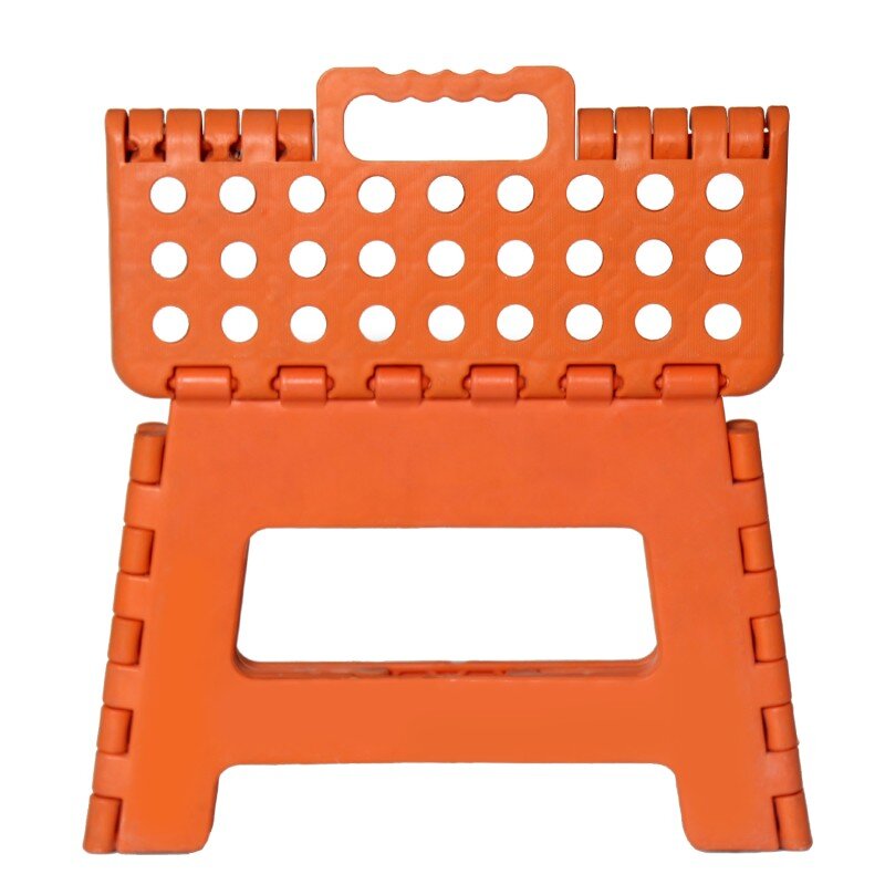 Taburete Plegable Pp Naranja 32x25x22cm, Asiento:29x22cm - Image 2