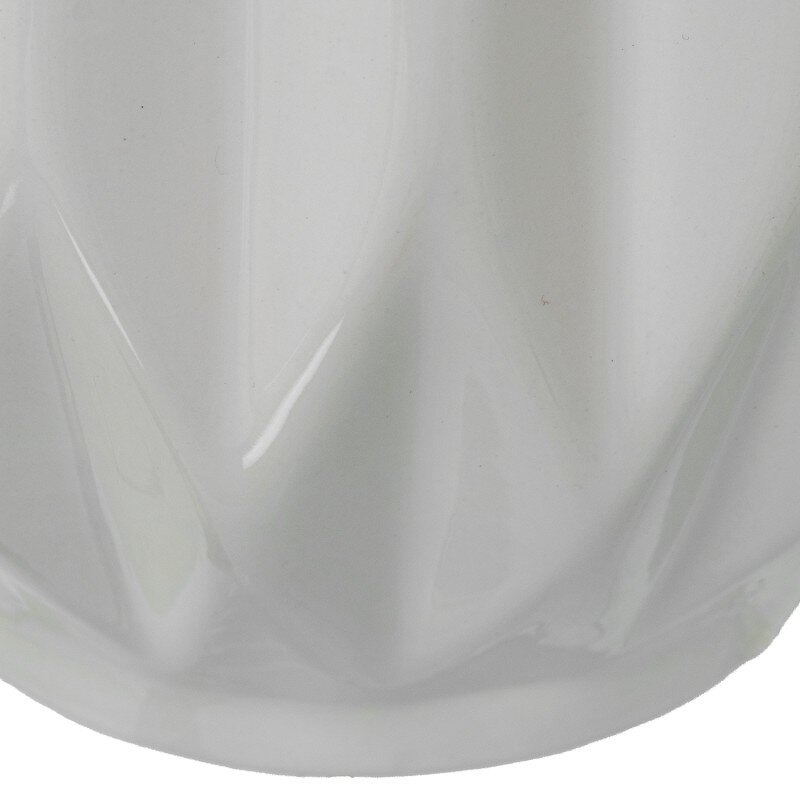 Tibor Ceramica 40cm Blanco Brillo 20x20x40cm - Image 5