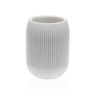 VASO PORTACEPILLO BLANCO