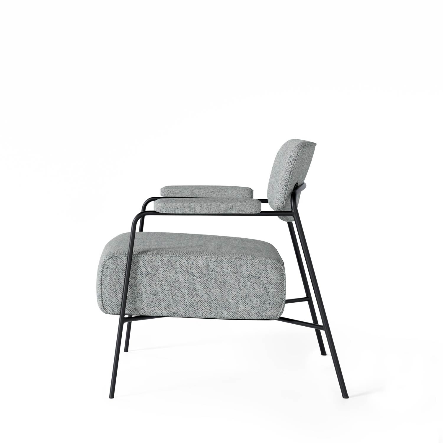 Butaca BREDA gris claro - Image 3