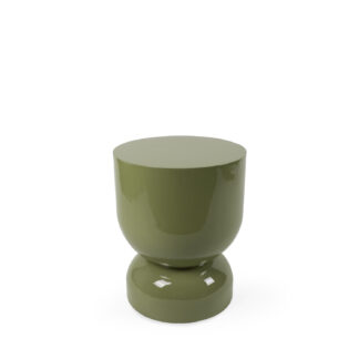 Mesa auxiliar CONNOR verde brillo