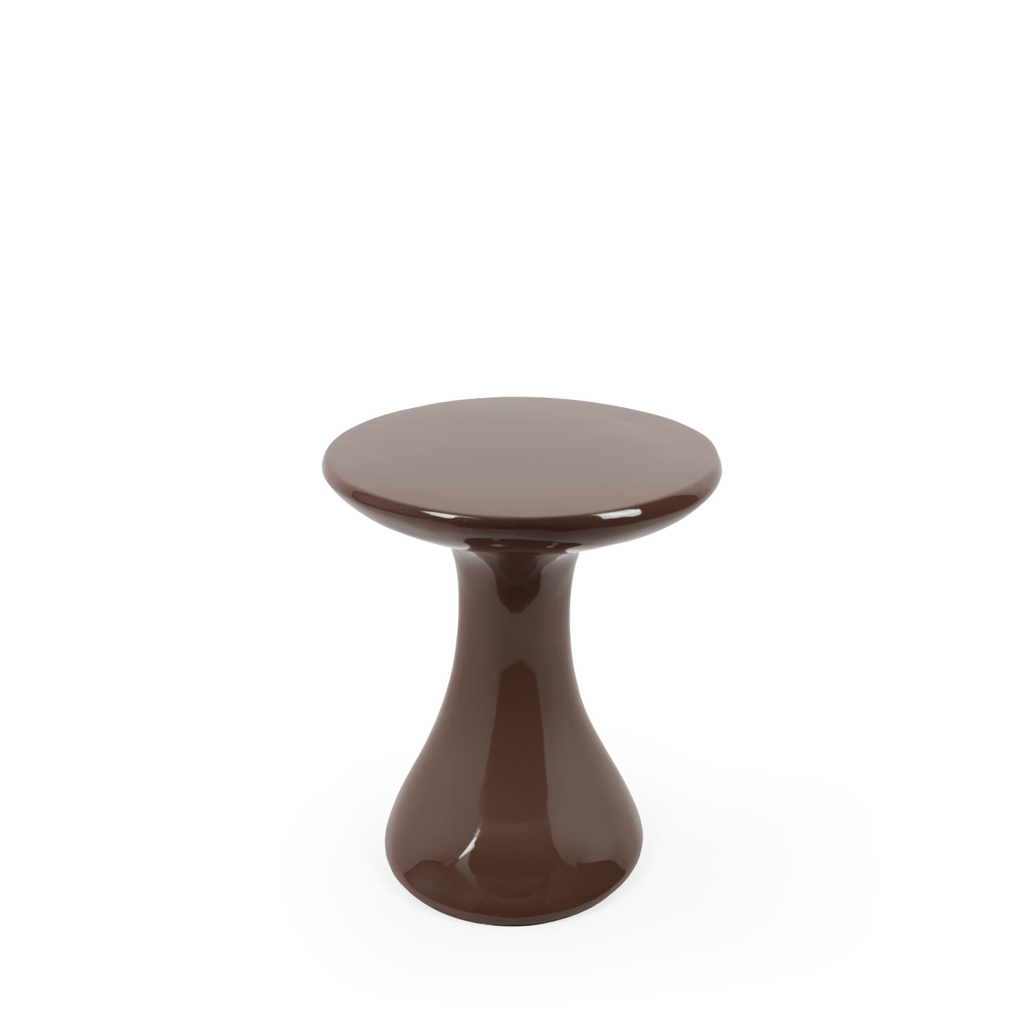 Mesa auxiliar LIAM terracota brillo - Image 3
