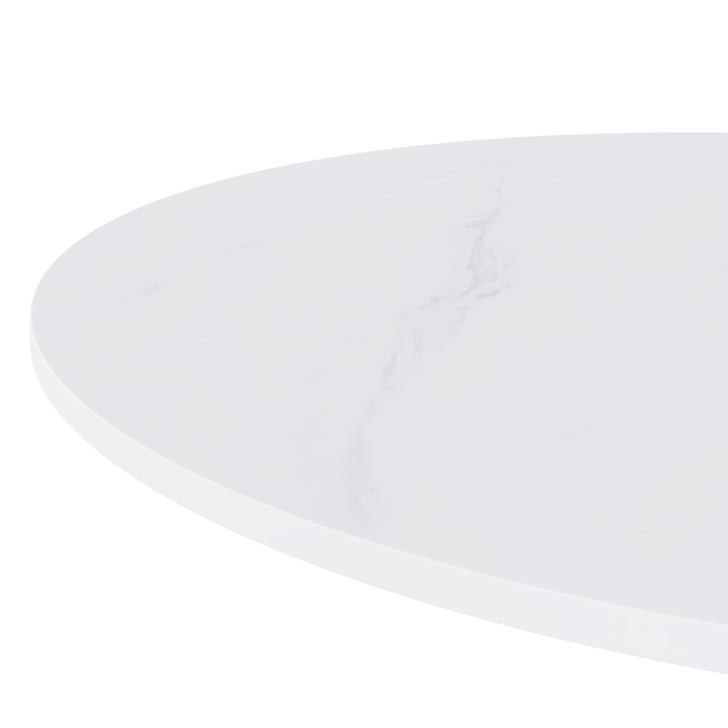 Mesa baja fija LYA blanco/blanco - Image 4