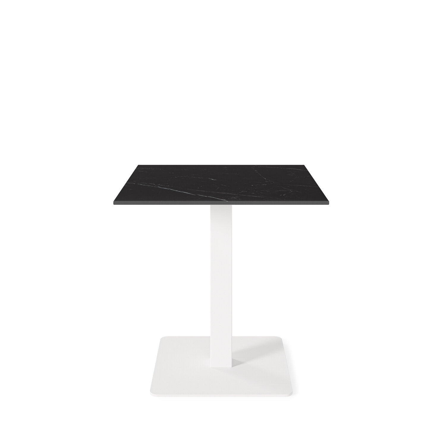 Mesa baja fija SAMIRA negro/blanco - Image 3