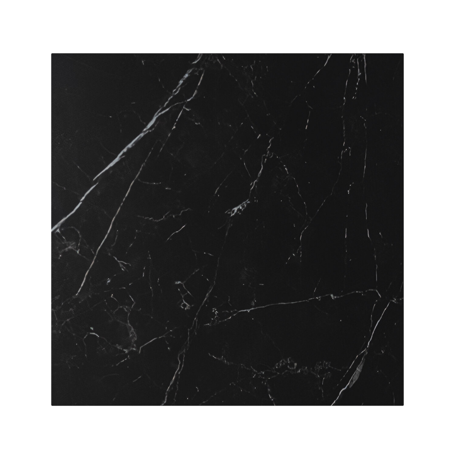 Mesa baja fija SAMIRA negro/blanco - Image 6