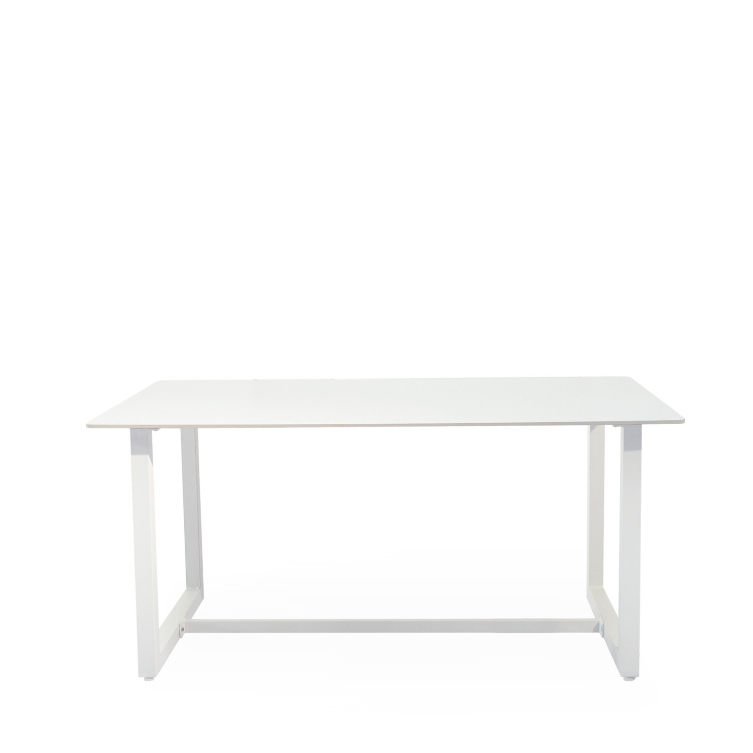 Mesa de exterior fija AUDREY blanco - Image 3