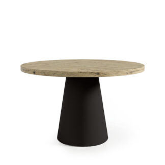 Mesa fija HOLLY 120 roble/negro