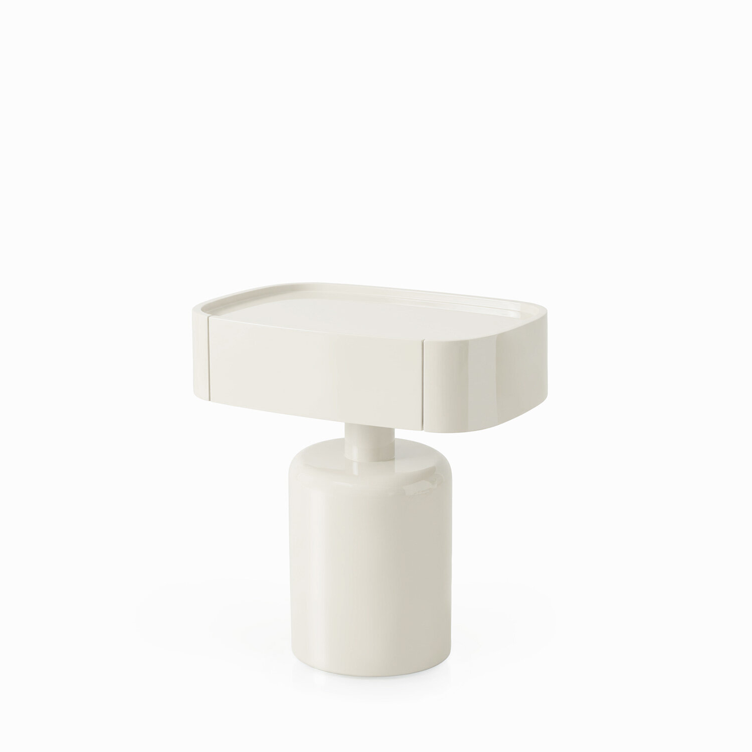 Mesita BENJA beige brillo - Image 3