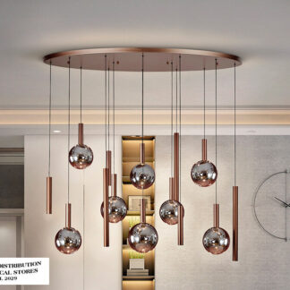 SAPORE- LAMPARA 14L BRONCE OSCURO