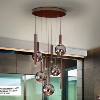 SAPORE- LAMPARA 9L BRONCE OSCURO