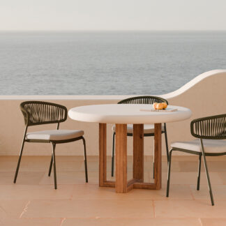 Silla de exterior PALMIRA verde