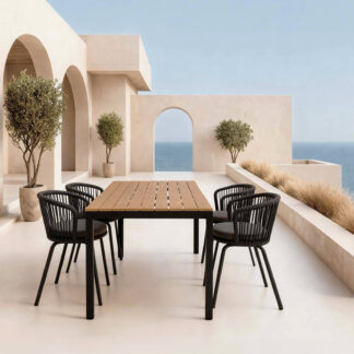 Silla de exterior VILMA gris