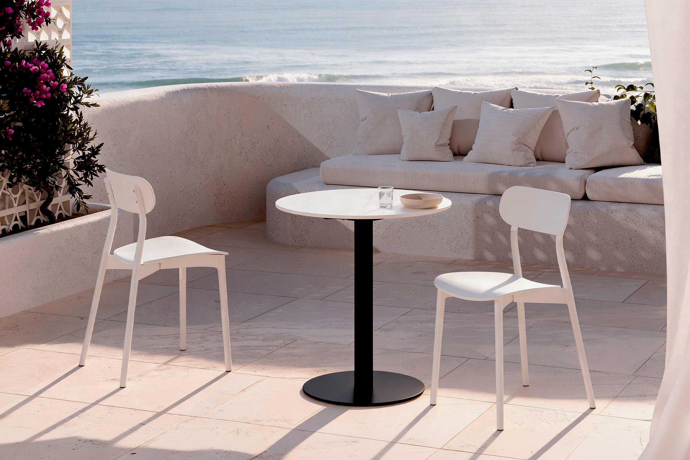 Silla GRETA blanco