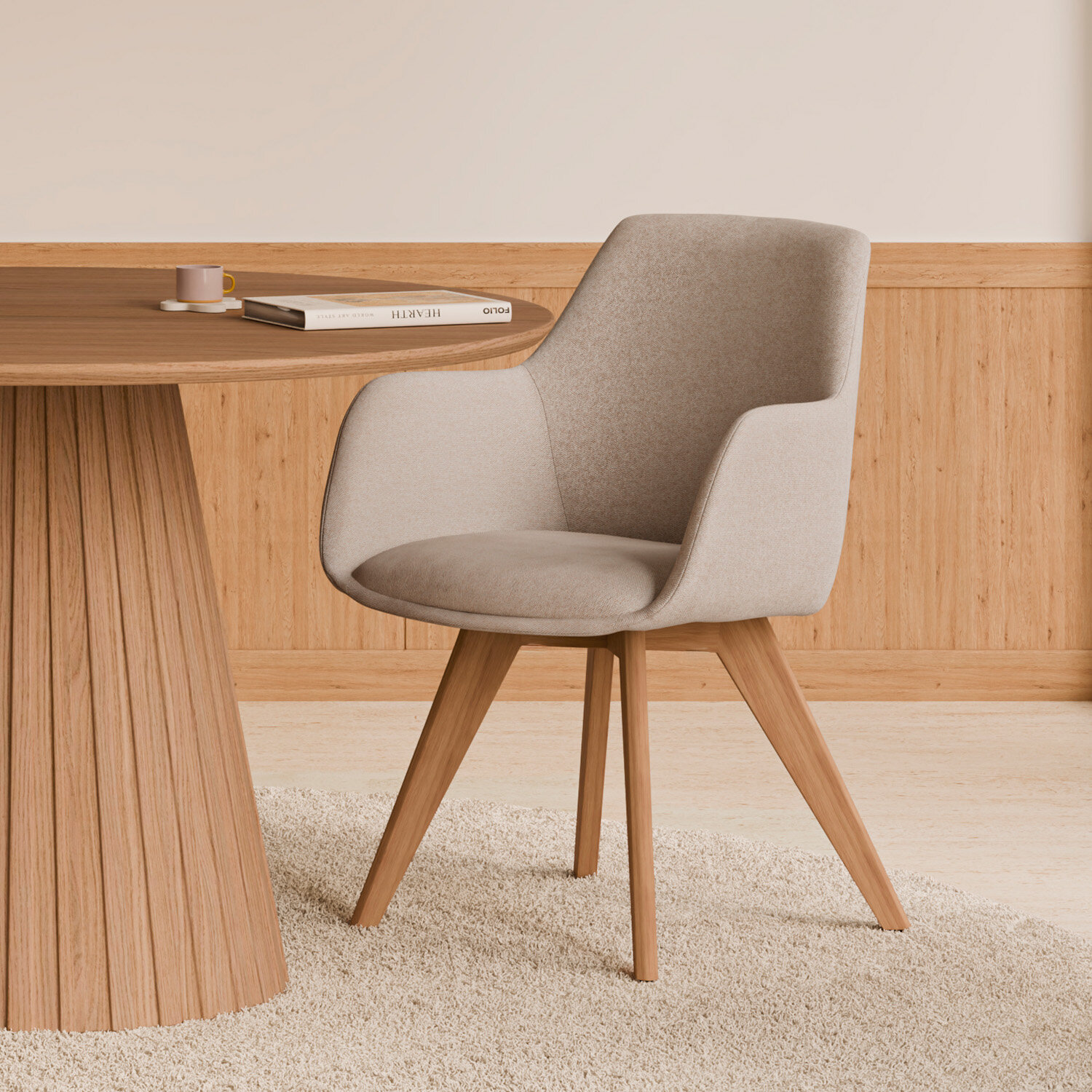 Silla SHARON beige - Image 2
