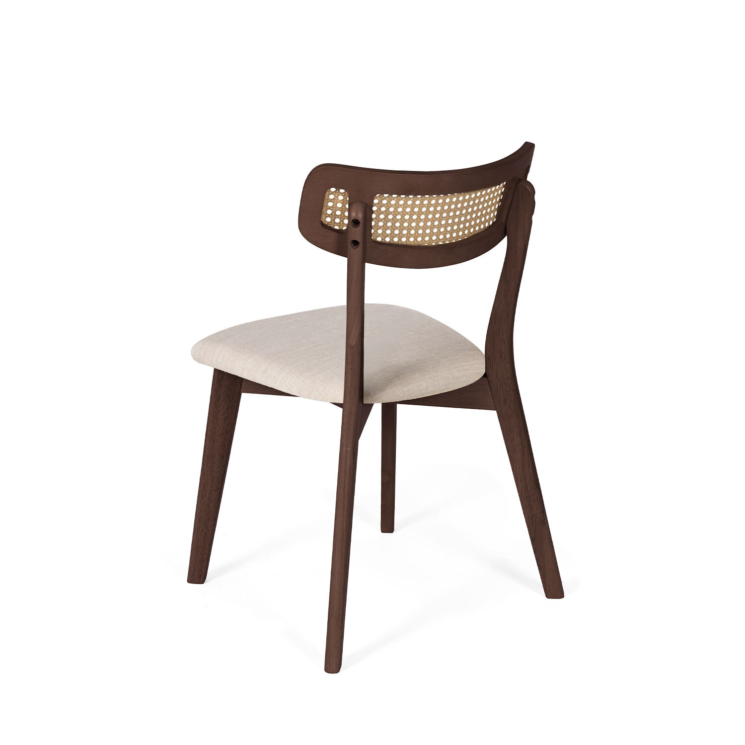 Silla SHIRLEY nogal beige - Image 2