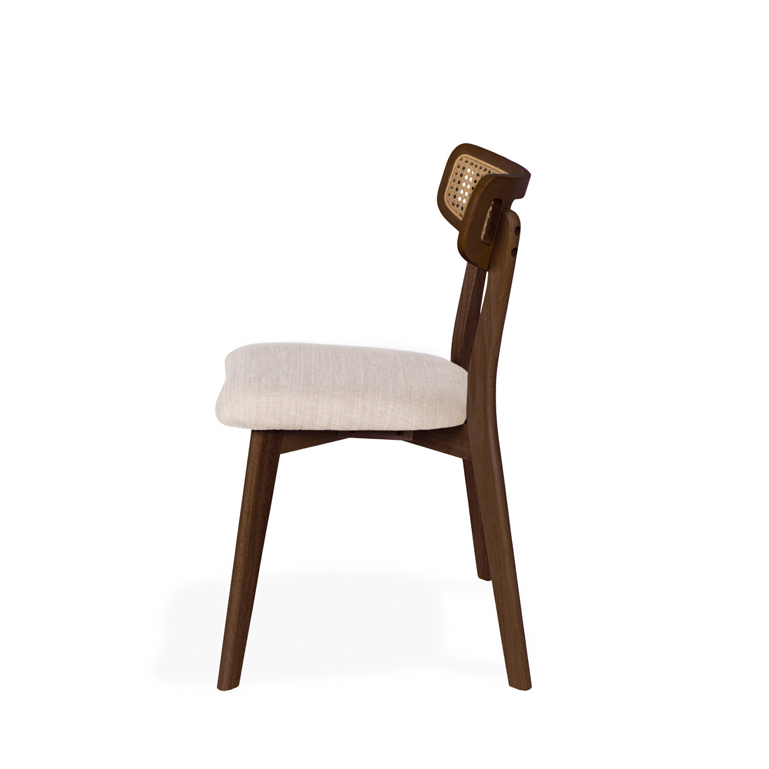 Silla SHIRLEY nogal beige - Image 3