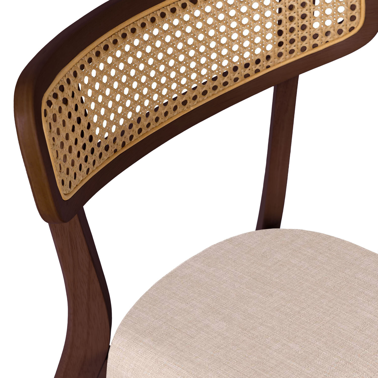 Silla SHIRLEY nogal beige - Image 5