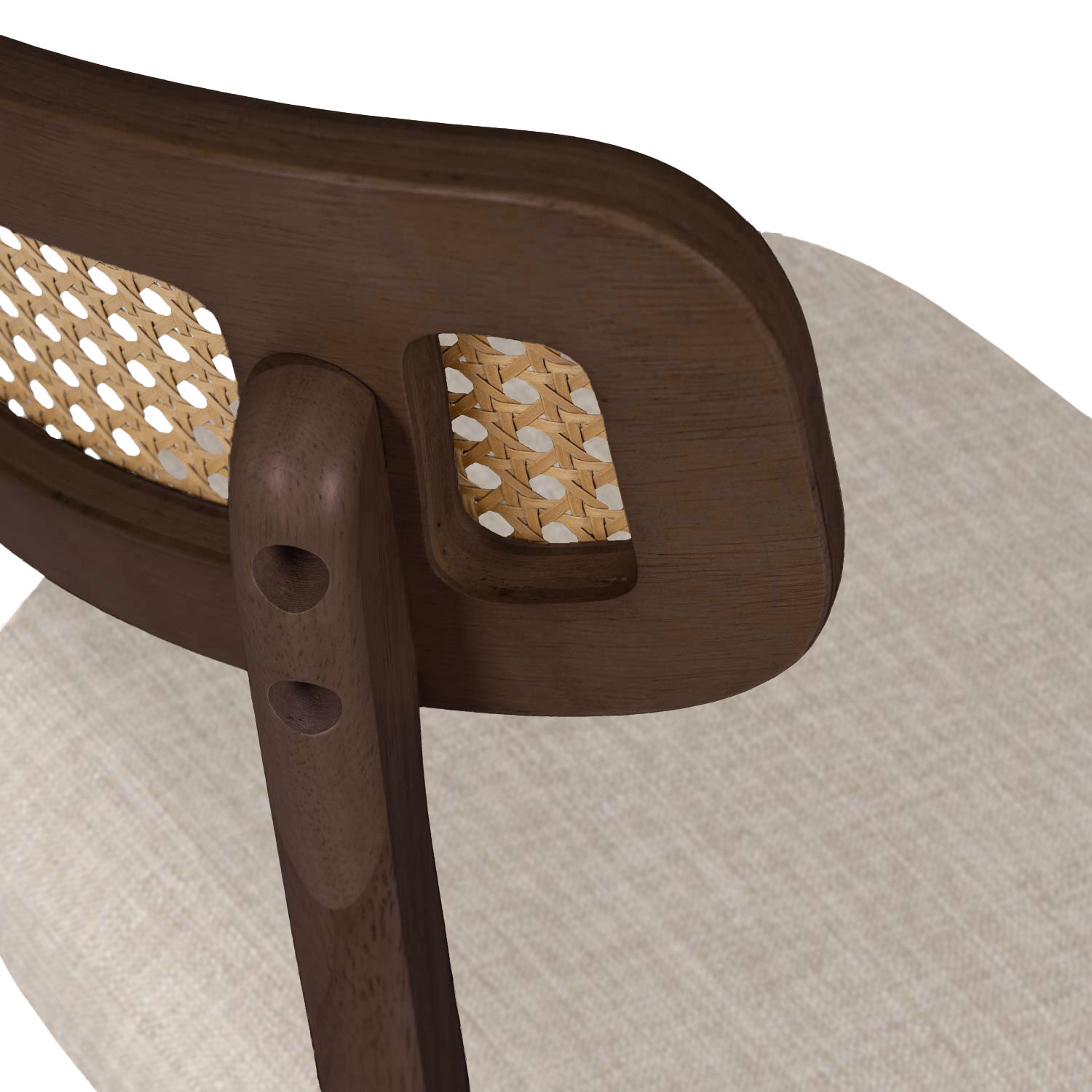 Silla SHIRLEY nogal beige - Image 6