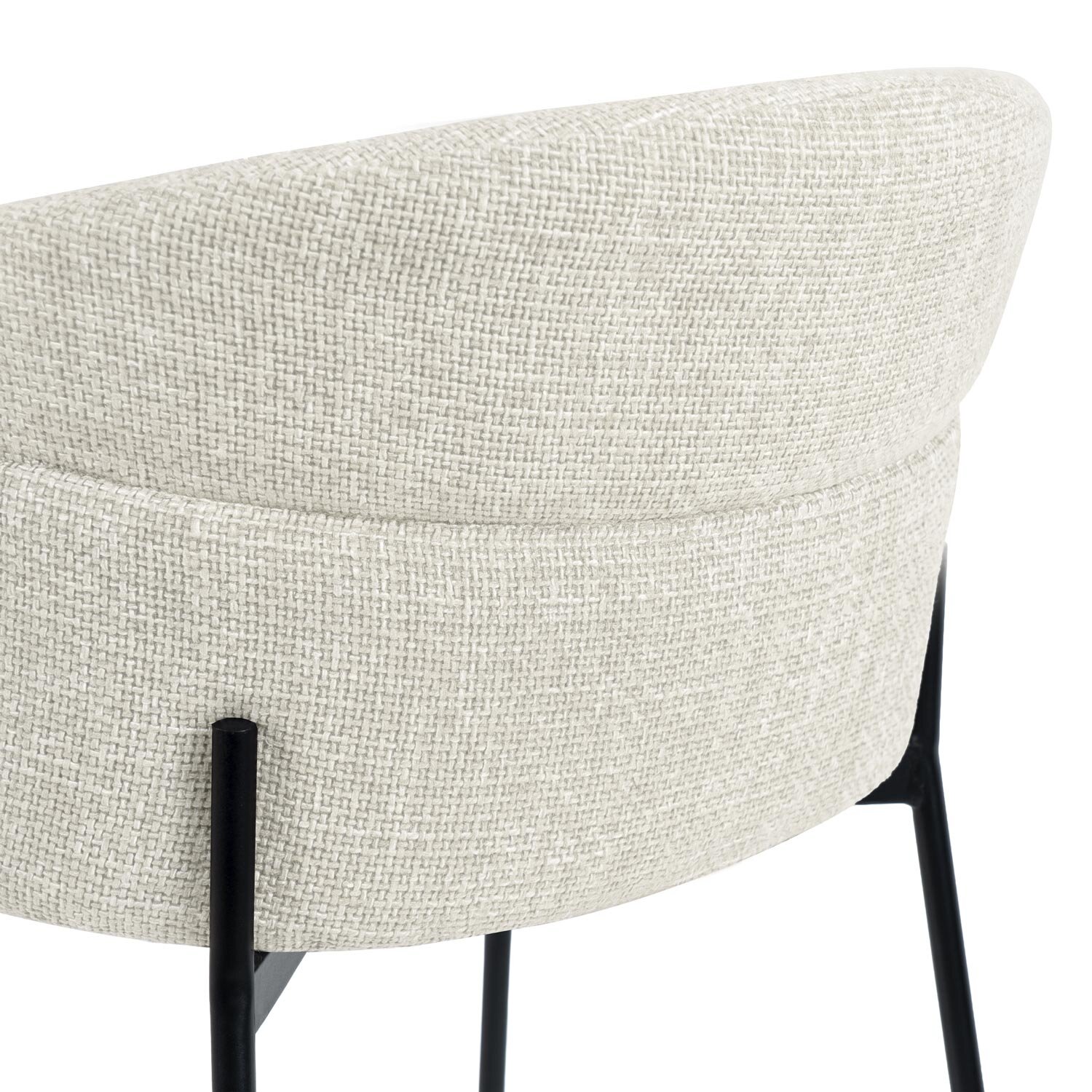 Taburete bajo ANDER beige - Image 9