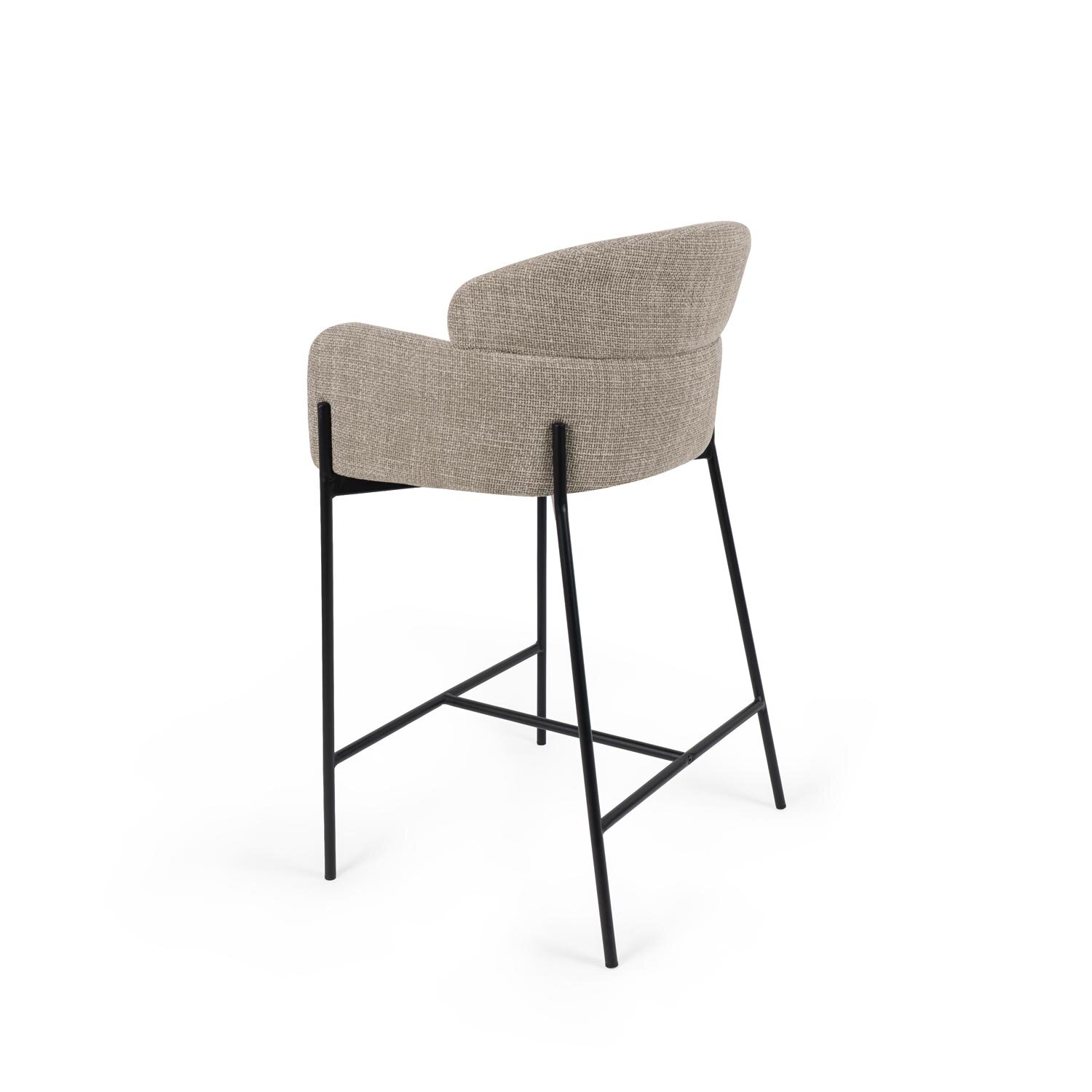 Taburete bajo ANDER taupe - Image 2