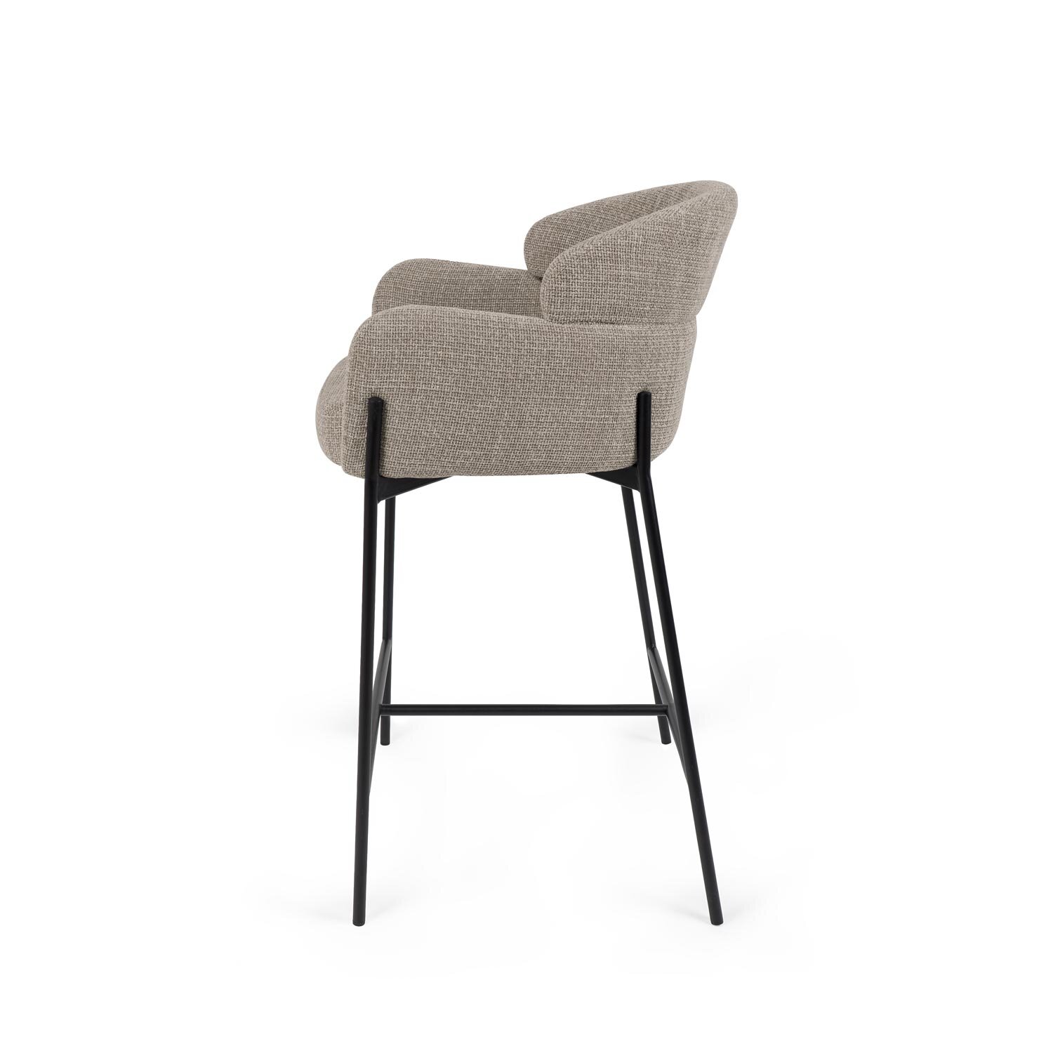 Taburete bajo ANDER taupe - Image 3
