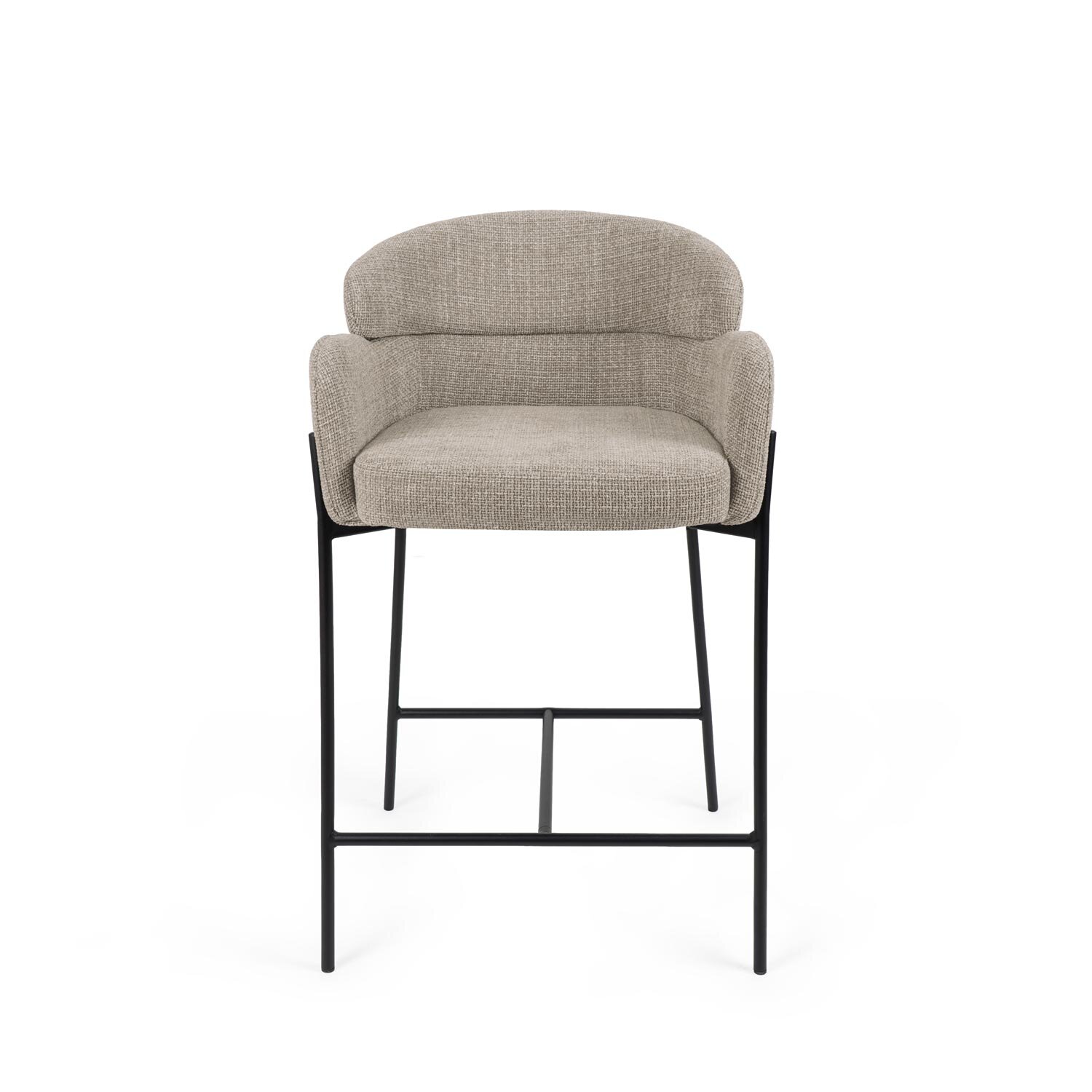 Taburete bajo ANDER taupe - Image 4