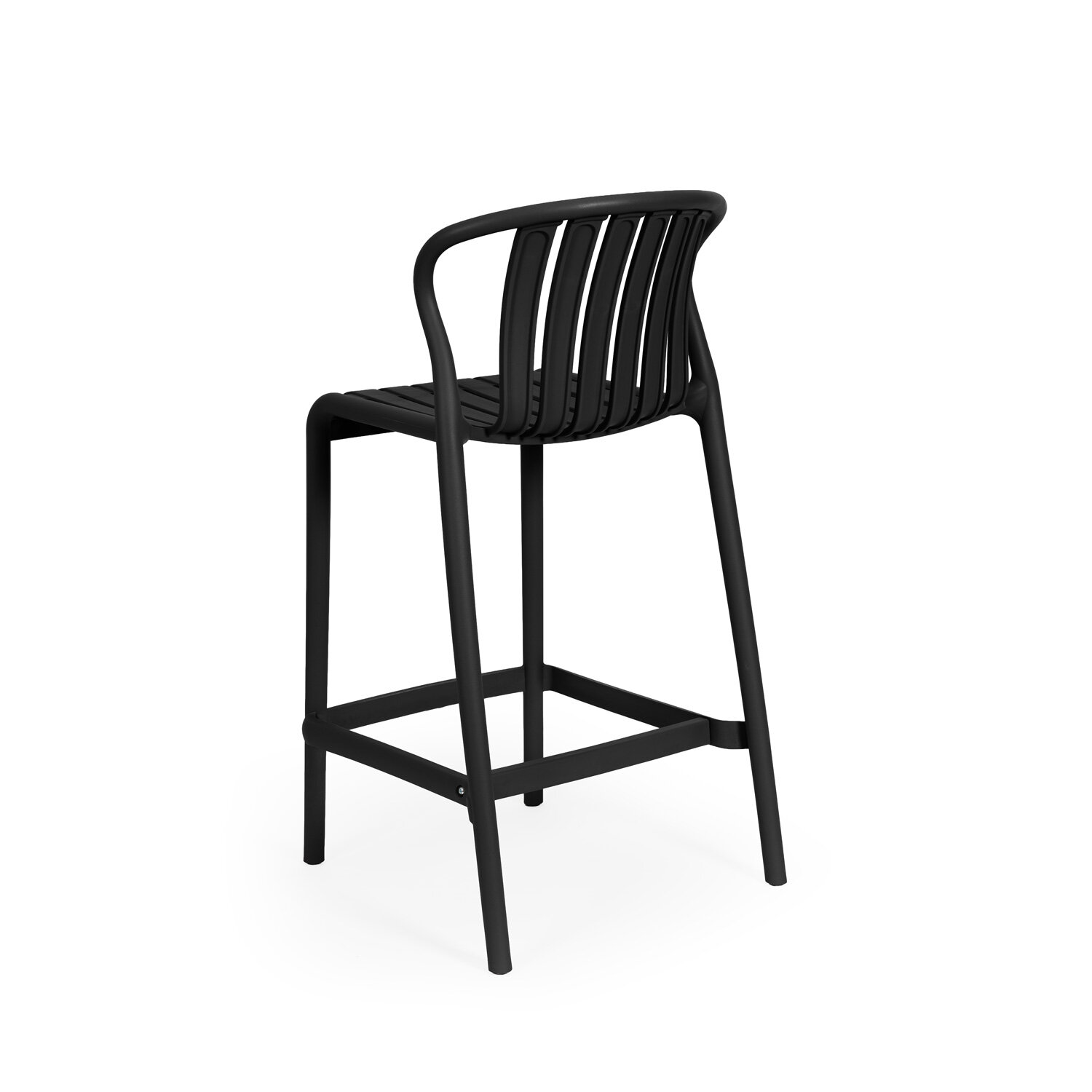 Taburete bajo BASTIAN negro - Image 3