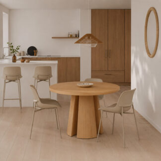 Taburete bajo FABIAN beige