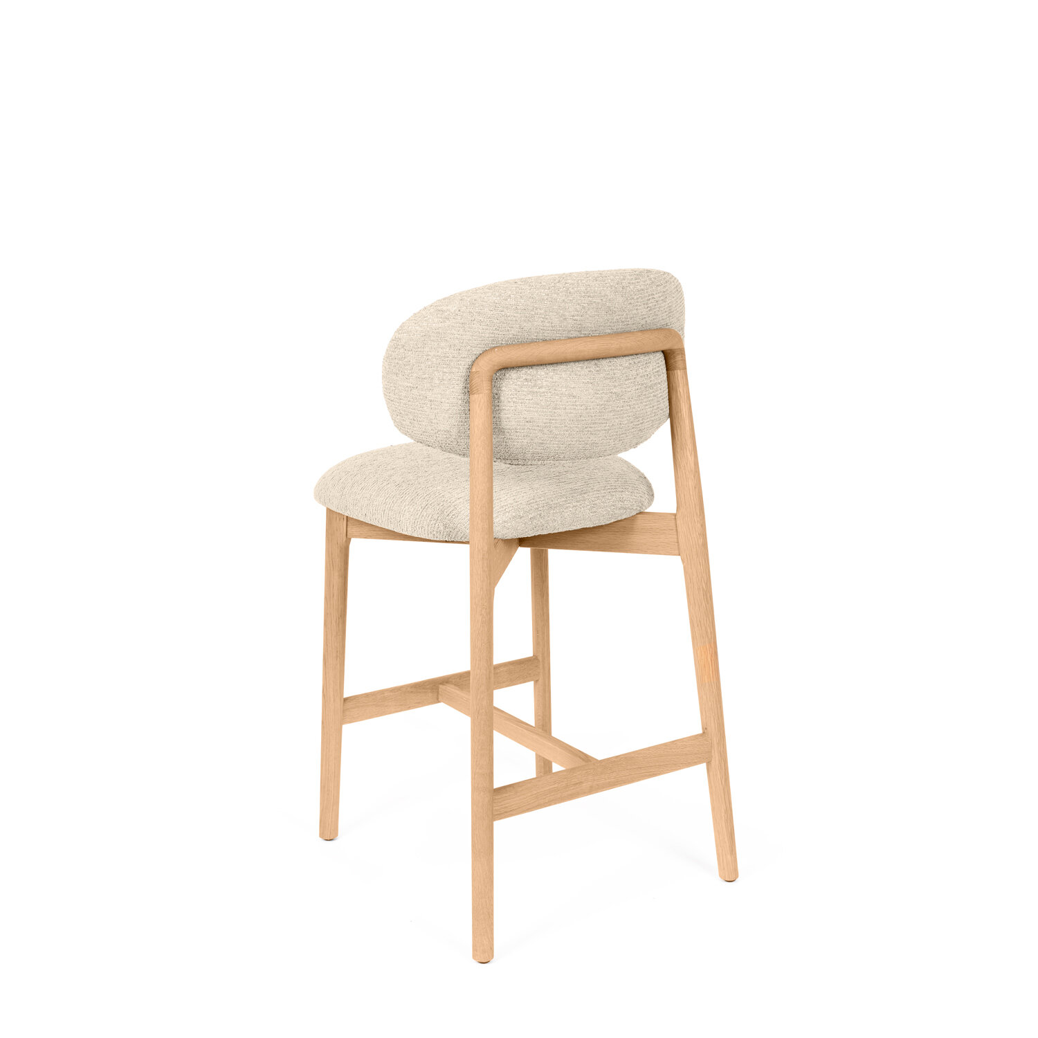 Taburete bajo RENZO beige - Image 3