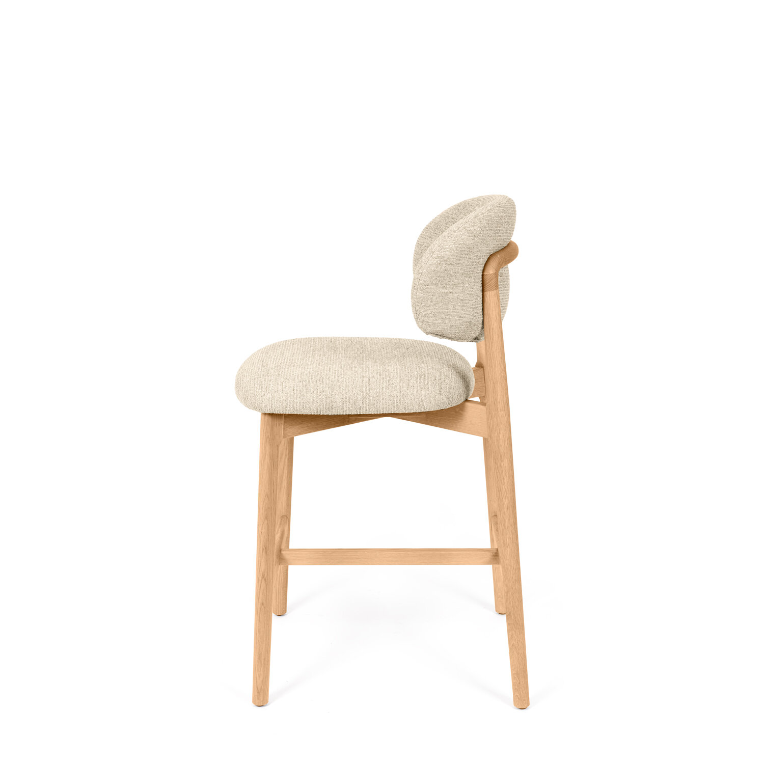 Taburete bajo RENZO beige - Image 4