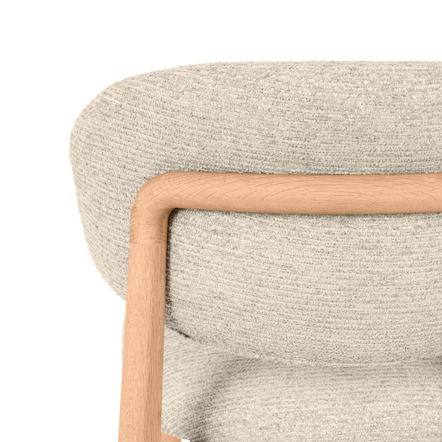 Taburete bajo RENZO beige - Image 7