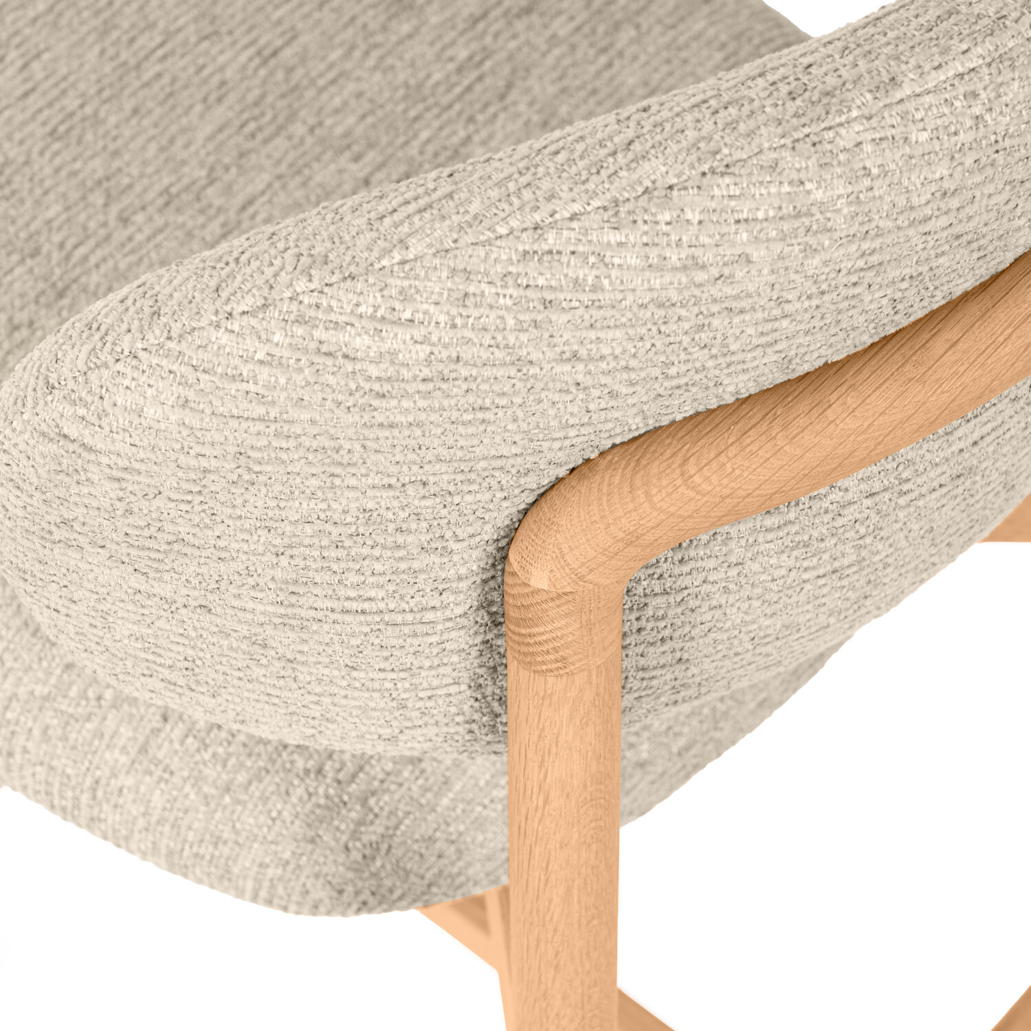Taburete bajo RENZO beige - Image 8