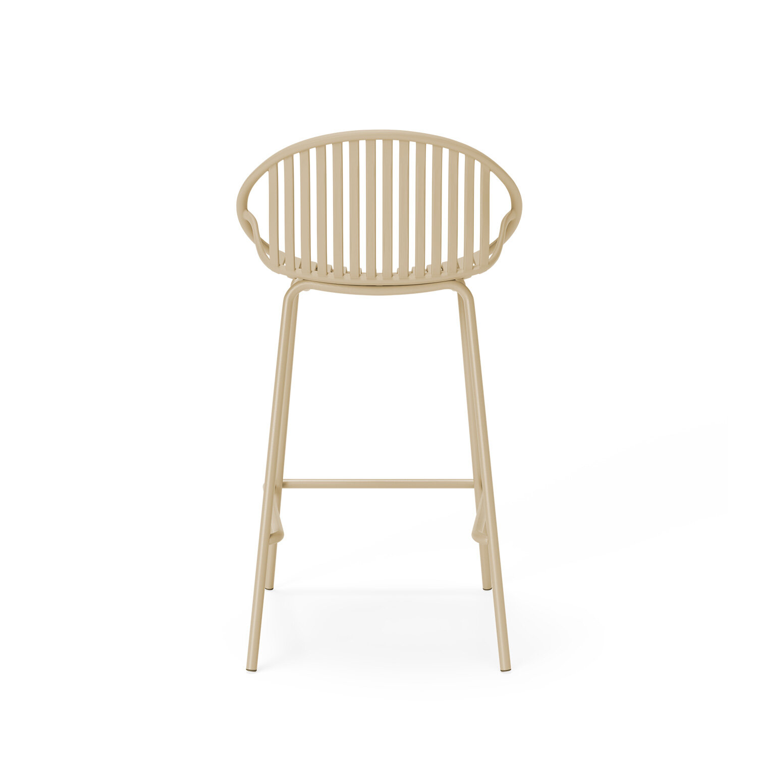 Taburete bajo TRISTAN beige - Image 7